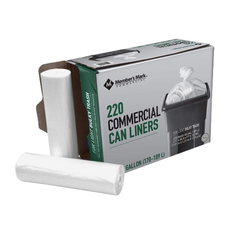 Commercial Can Liners 50 Gallon