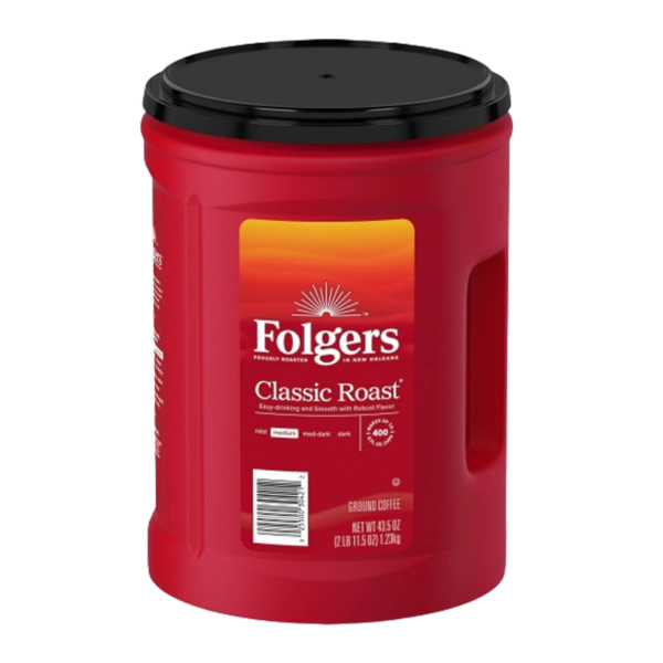 Folgers Classic Roast Coffee 43.5 OZ